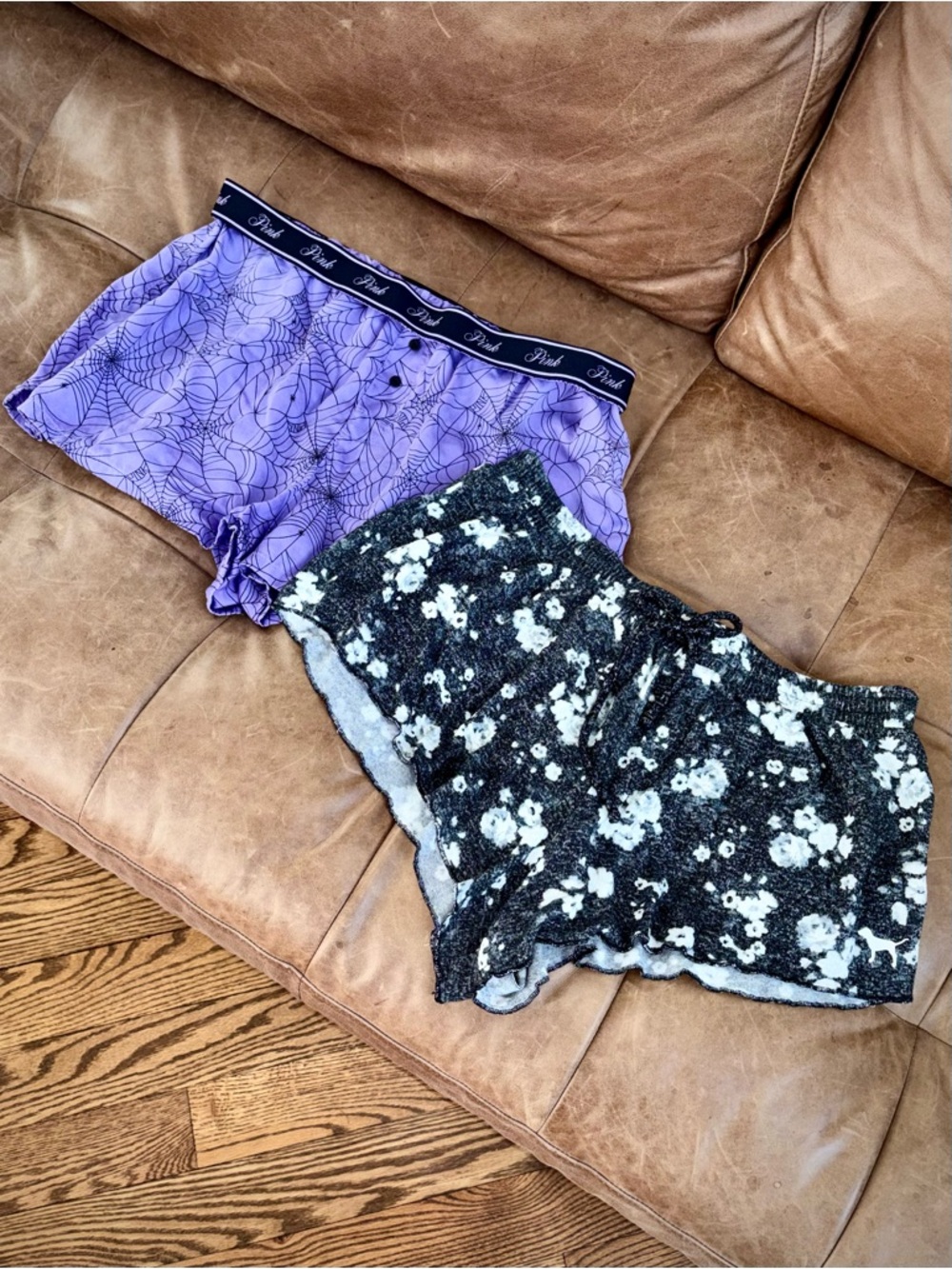 PINK 🐶 Size L Bundle of 2 Sleep Shorts